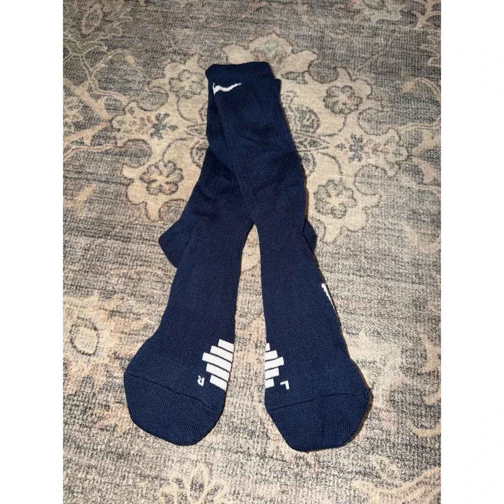 Nike Men's Elite Crew Socks Navy Blue